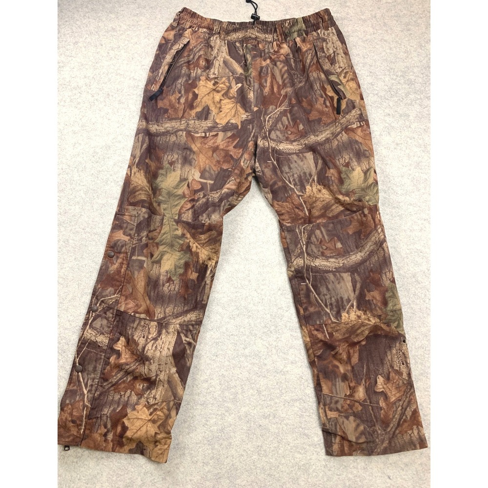 Cabela's Dry-Plus Hunting Pants Mens XL Camo Advantage Camouflage Mesh Lined